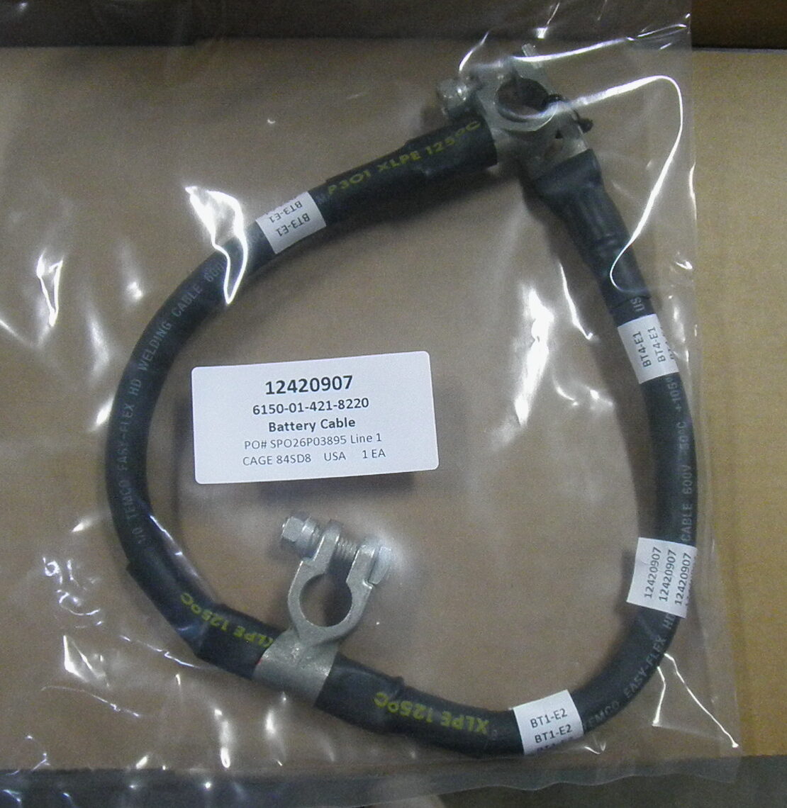 12420907 6150-01-421-8220 Battery Cable