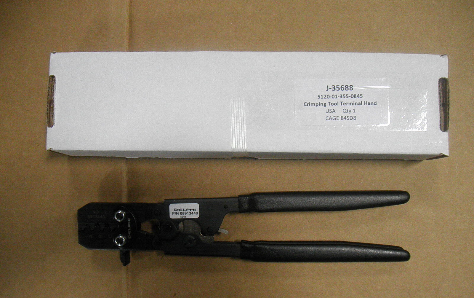 J-35688 5120-01-355-0845 Crimping Tool Hand Terminal