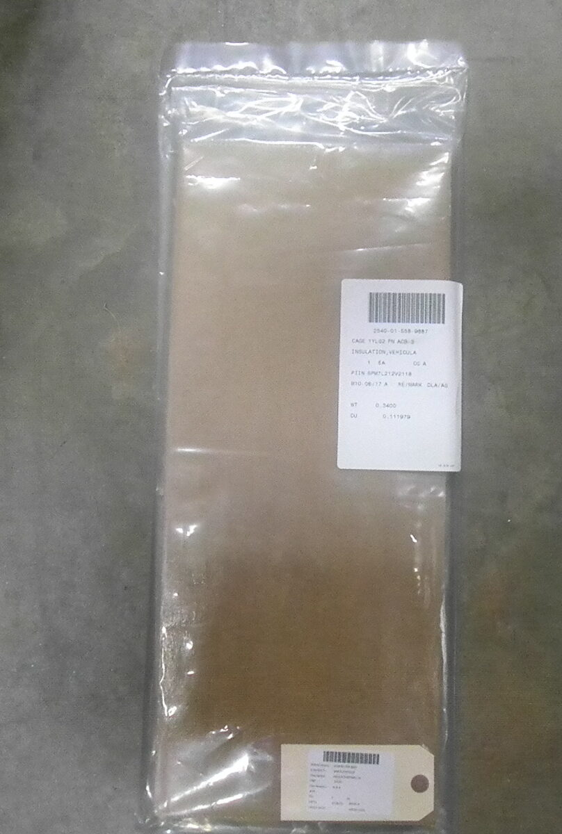 2540-01-558-9887 Vehicular Panel Insulation