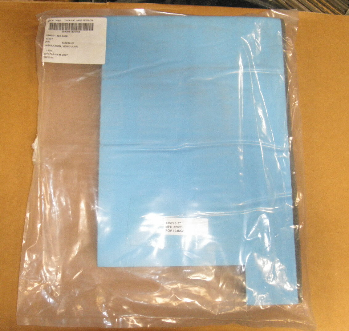 2540-01-483-6468 135296-27 Vehicular Insulation
