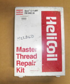 Heli Coil Master Thread Repair Kit 1-11 1/2 NPT M22860 5407-16 - Image 2